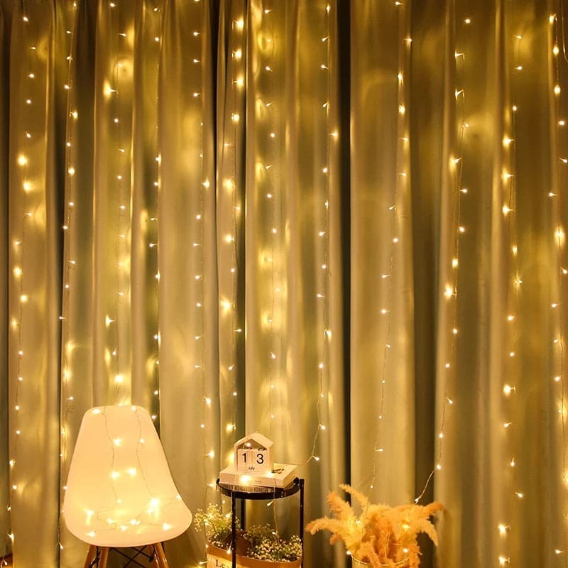 Led Curtain Lights, Garland Light, Outdoor Decorative Light, Fairy String Light Led Curtain Lights, Garland Light, Outdoor Decorative Light, Fairy String Light